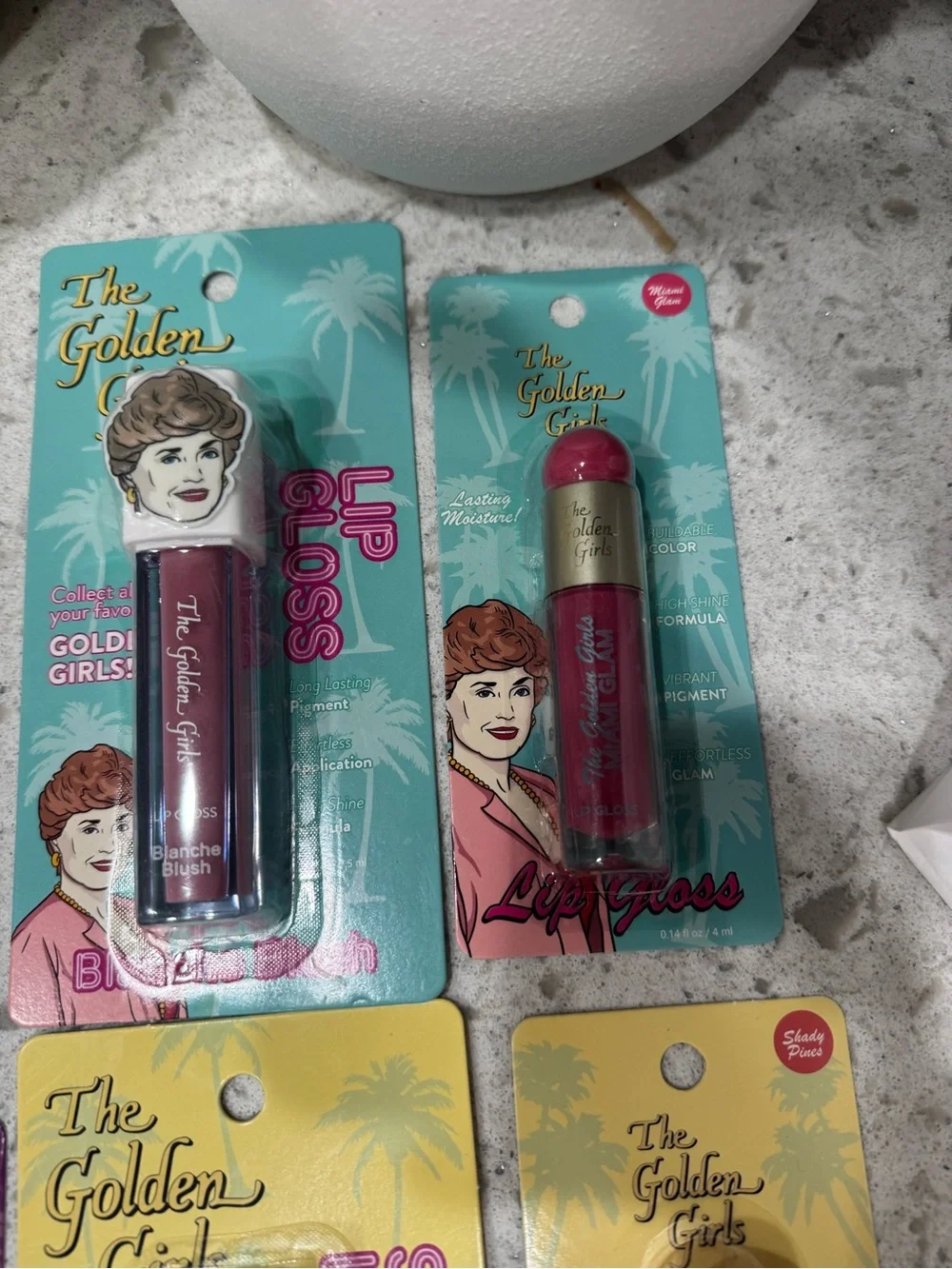 TikTok viral Golden Girls Shimmer & Lip Gloss 6 piece set